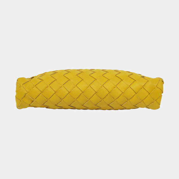 Calfskin Clutch Yellow
