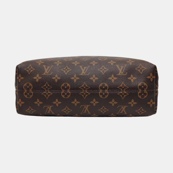 GRACEFUL TPM Monogram Coated Canvas Brown