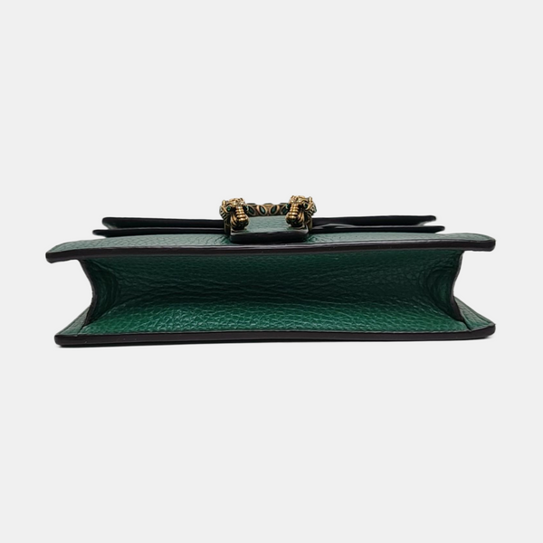 Authenticated pre-owned Dionysus Super Mini Calfskin Green - Shoulder Bag at Looply