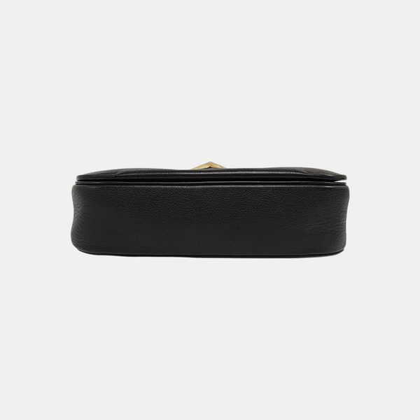 VERY Monogram Calfskin Black