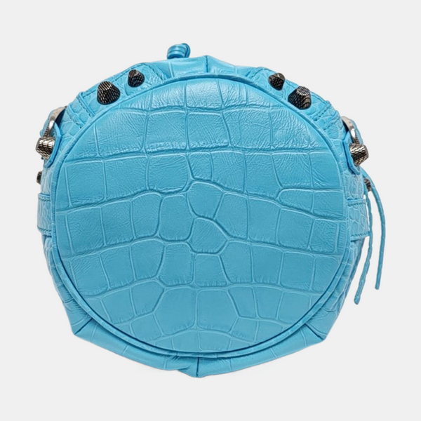Le Cagole Mini Calfskin Blue