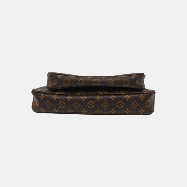 MULTI Monogram Coated Canvas Brown