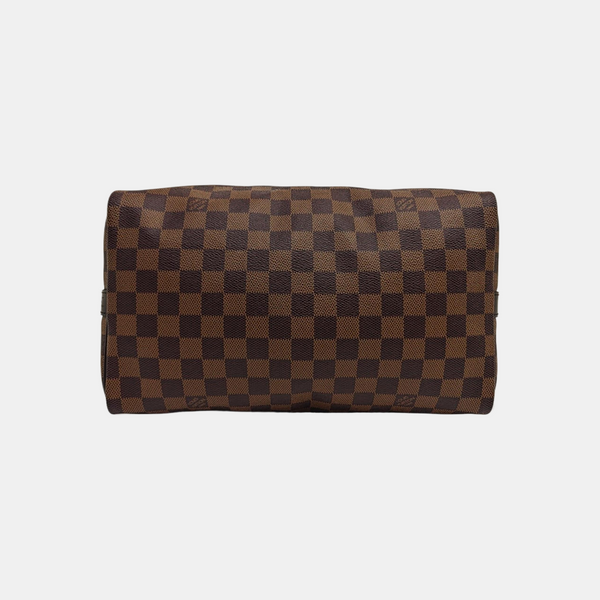 SPEEDY 30 Damier Ebene Coated Canvas Brown