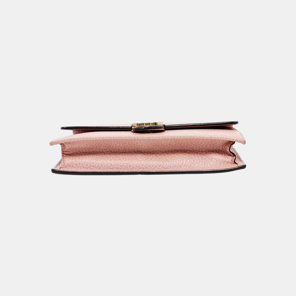 Interlocking G Small Calfskin Pink