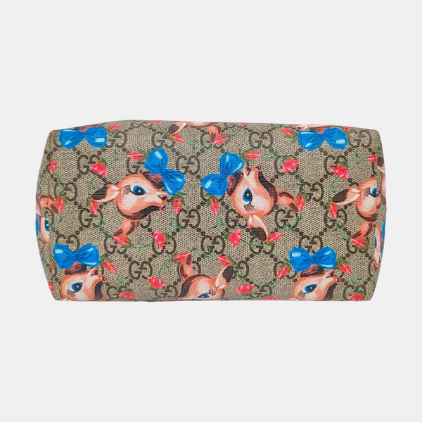 Children’s GG Bucket Monogram Coated Canvas Beige