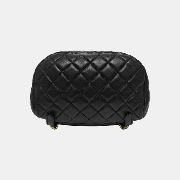 URBAN SPIRIT Small Quilted Lambskin Black