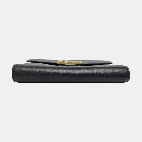 Authenticated pre-owned GG Marmont Mini Calfskin Black - Shoulder Bag at Looply
