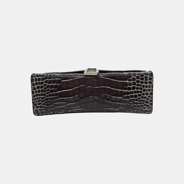 Hourglass Small Calfskin Gray