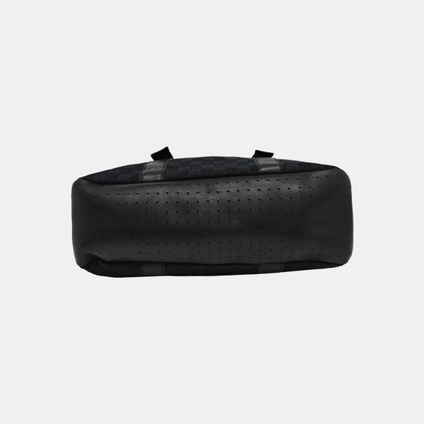Monogram Canvas Top Handle Bag Black