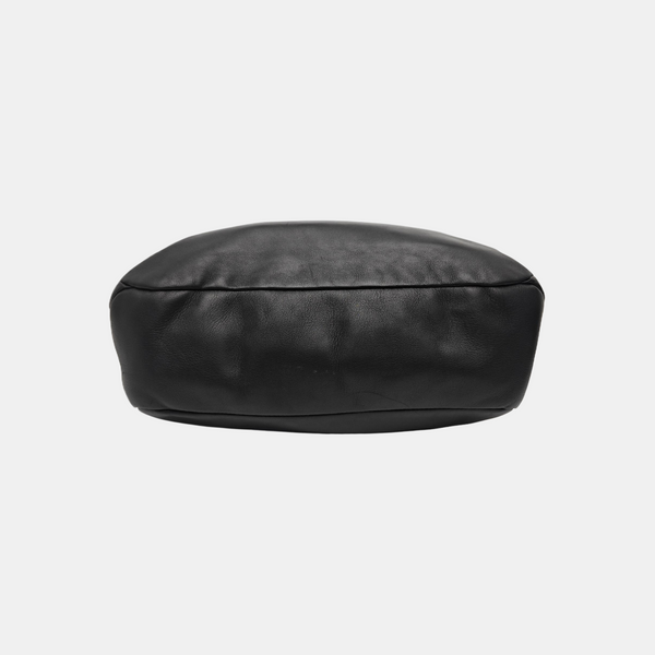Calfskin Shoulder Bag Black