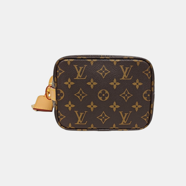 ALL IN Monogram Coated Canvas Brown