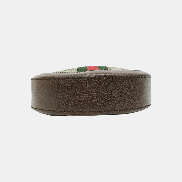 Ophidia Mini Monogram Coated Canvas Beige