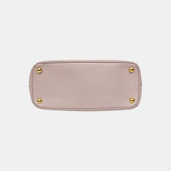 Galleria Medium Saffiano Calfskin Pink