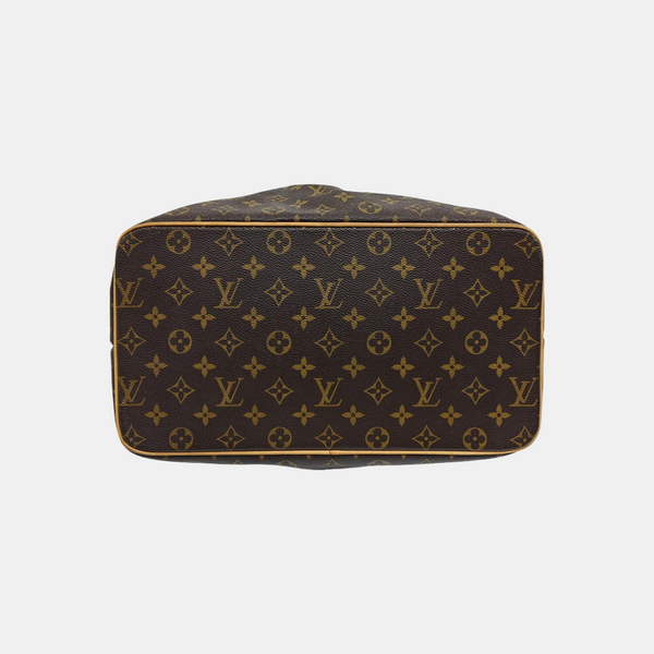 PALERMO GM Monogram Coated Canvas Brown