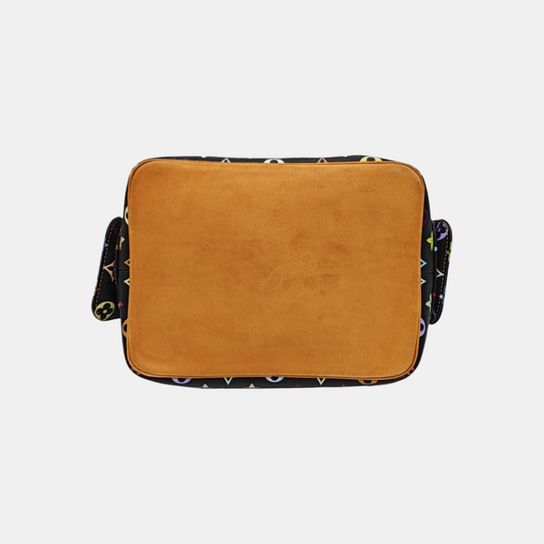 LV × TM NÉONOÉ MM Monogram Coated Canvas Black