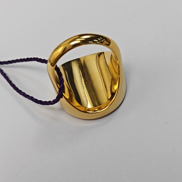 Brass Gold Ring EU 52