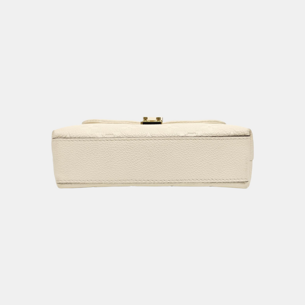 NANO MADELEINE Nano Monogram Calfskin Beige