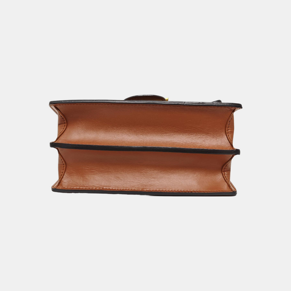 DAUPHINE MM Monogram Coated Canvas Brown