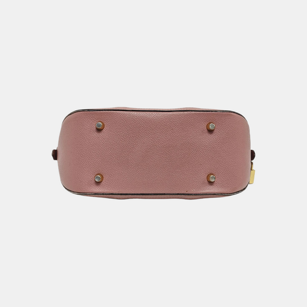 Canvas Top Handle Bag Pink