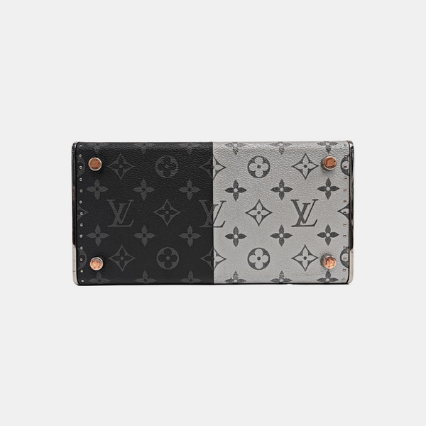 Monogram Coated Canvas Mini Gray