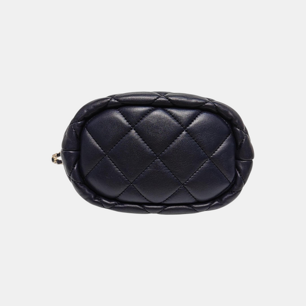 Quilted Lambskin Blue
