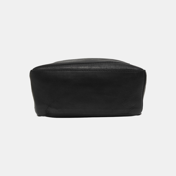 Puzzle Small Quilted Calfskin Black