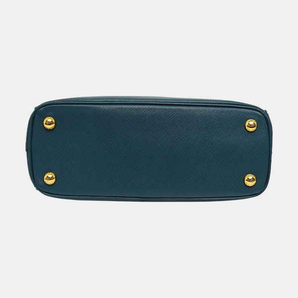 Authenticated pre-owned Galleria Calfskin Blue - Shoulder Bag at Looply