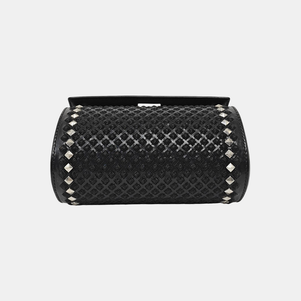 Calfskin Shoulder Bag Black