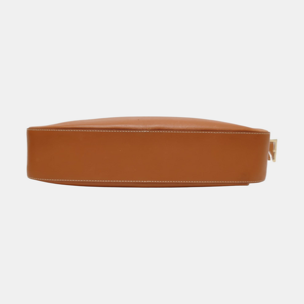 Clasp Hobo Medium Calfskin Brown