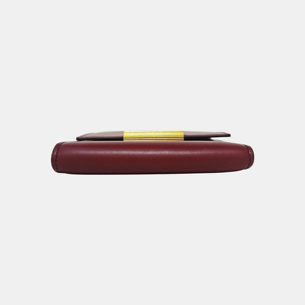 Calfskin Wallet Red