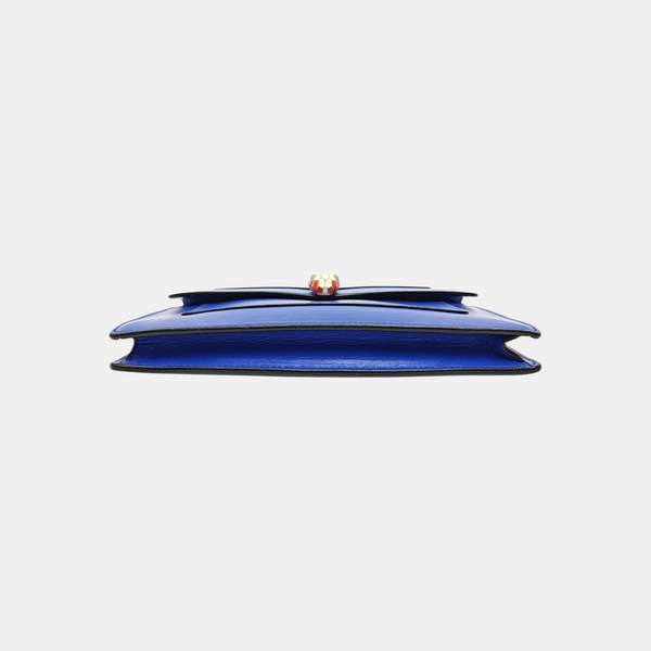 SERPENTI FOREVER Calfskin Blue Wallet