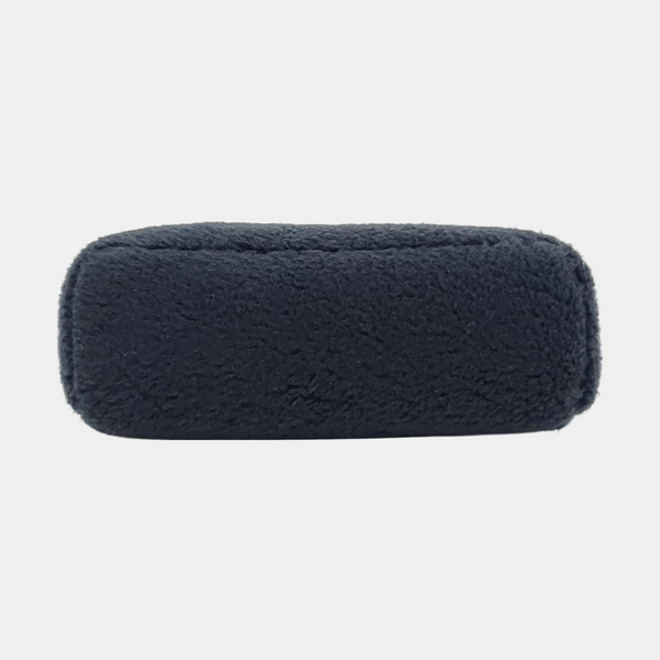 Fabric Top Handle Bag Blue