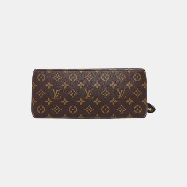 PALAIS PM Monogram Coated Canvas Brown