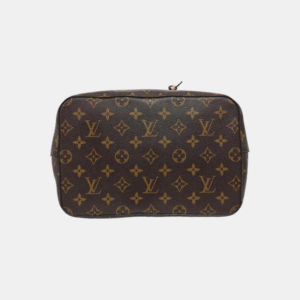 NÉONOÉ MM Monogram Coated Canvas Brown