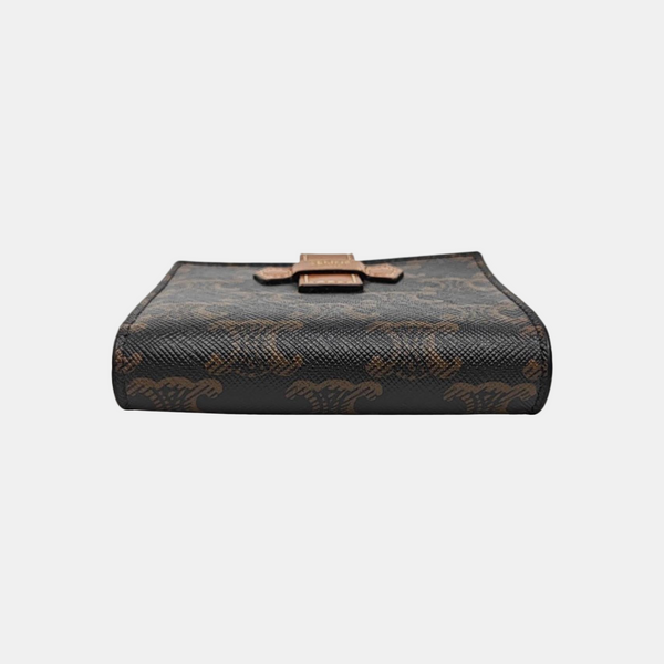 Coated Canvas Wallet Small Multicolor