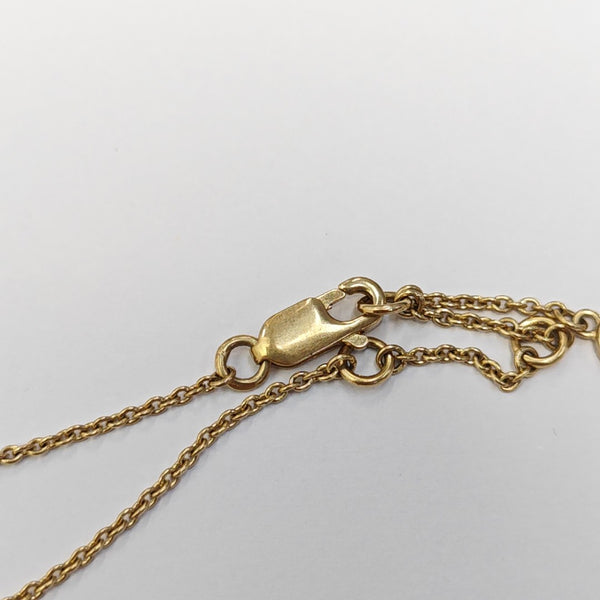 925 Sterling Silver Gold Necklace