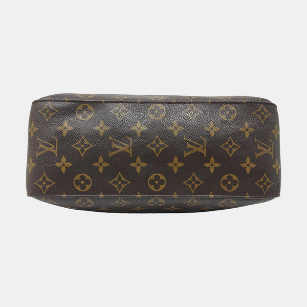 LOOPING GM Monogram Coated Canvas Brown