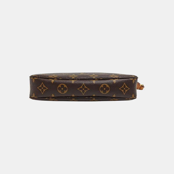 ACCESSOIRES Monogram Coated Canvas Brown