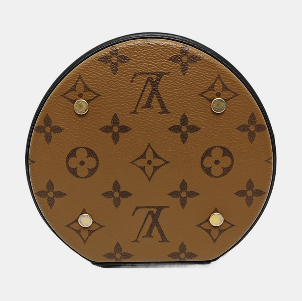 CANNES PM Monogram Coated Canvas Brown