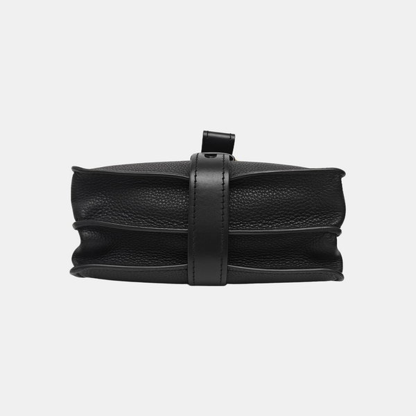 Aby Small Calfskin Black