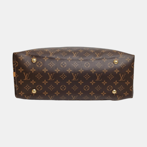 CARRYALL MM Monogram Coated Canvas Brown