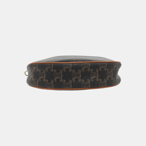 HELOÏSE TRIOMPHE Small Coated Canvas Black