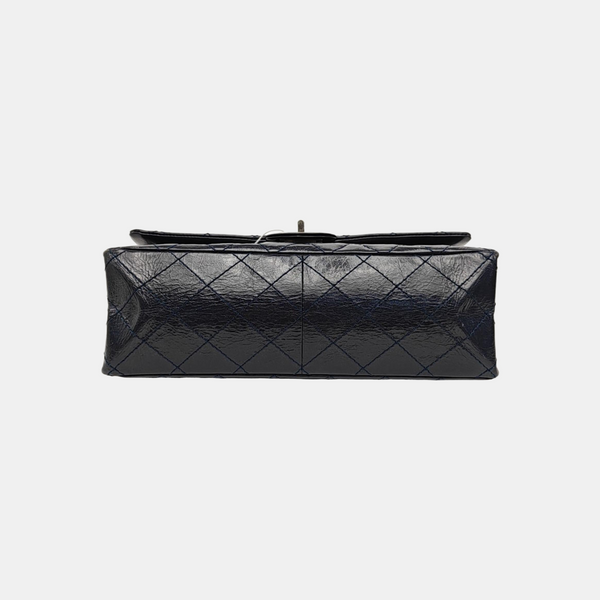 2.55 227 (jumbo) Quilted Vintage Calf Blue
