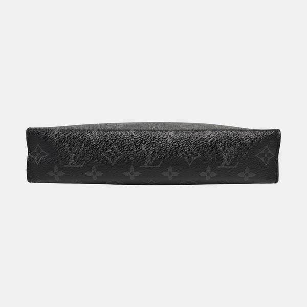 Pochette Voyag MM Monogram Coated Canvas Black