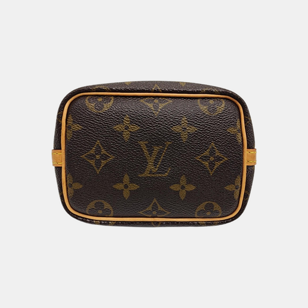 NÉONOÉ Nano Monogram Coated Canvas Brown