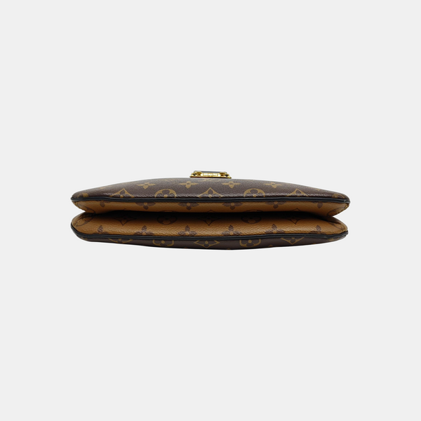 TWINNY Monogram Coated Canvas Brown