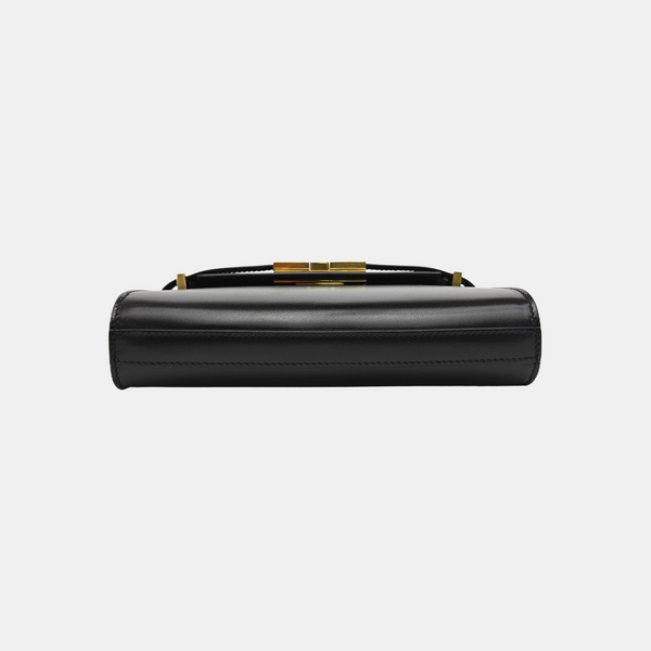 MANHATTAN Mini Calfskin Black
