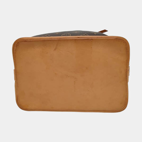 NOÉ BB Monogram Coated Canvas Brown