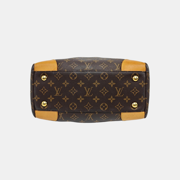 SEGUR Monogram Coated Canvas Brown