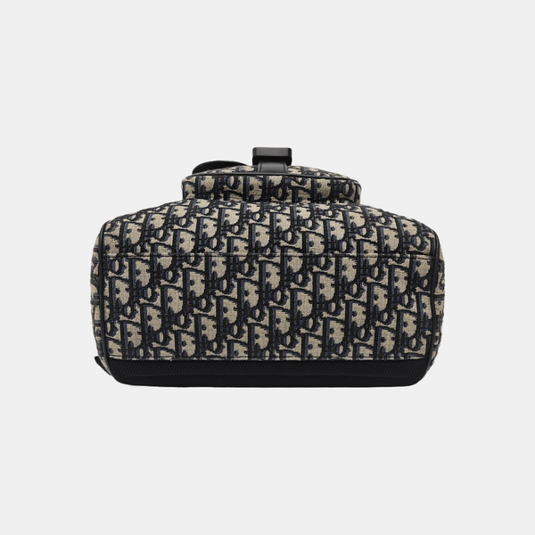 Saddle Medium Oblique Canvas Multicolor